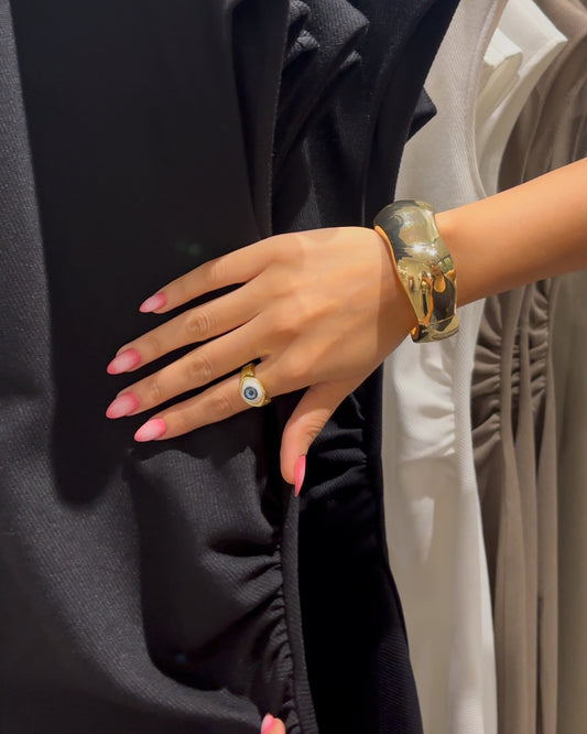 Evil eye ring