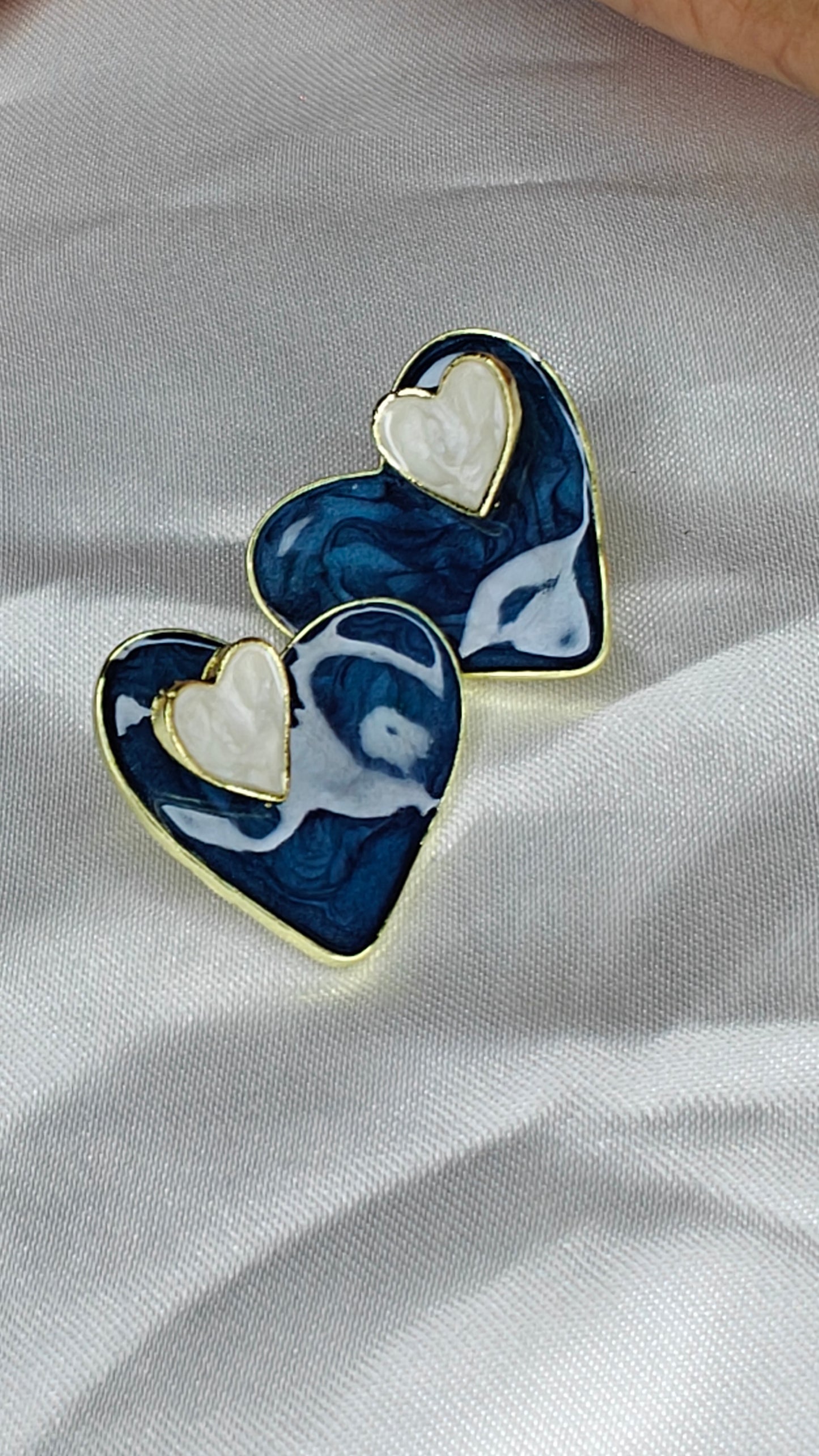 Heart earrings