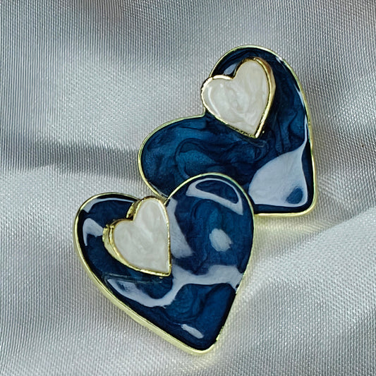 Heart earrings